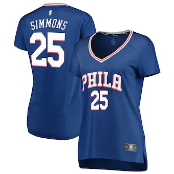 womens fanatics branded ben simmons royal philadelphia 76er-198